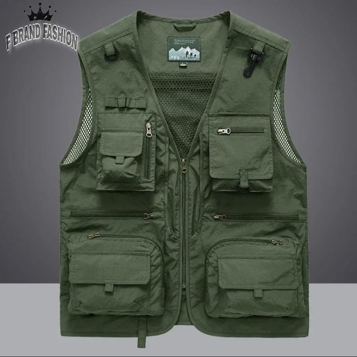 Rompi Vest Pria / Vest Pria / Vest / Rompi Tactical / Rompi Motor Tbk