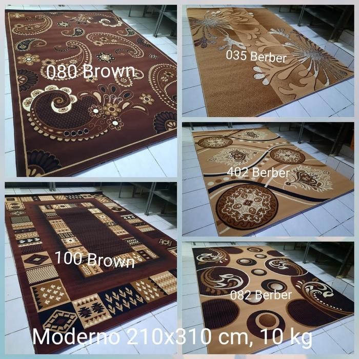 Karpet Permadani Moderno 210X310 Karpet Lantai Karpet Ruang Tamu