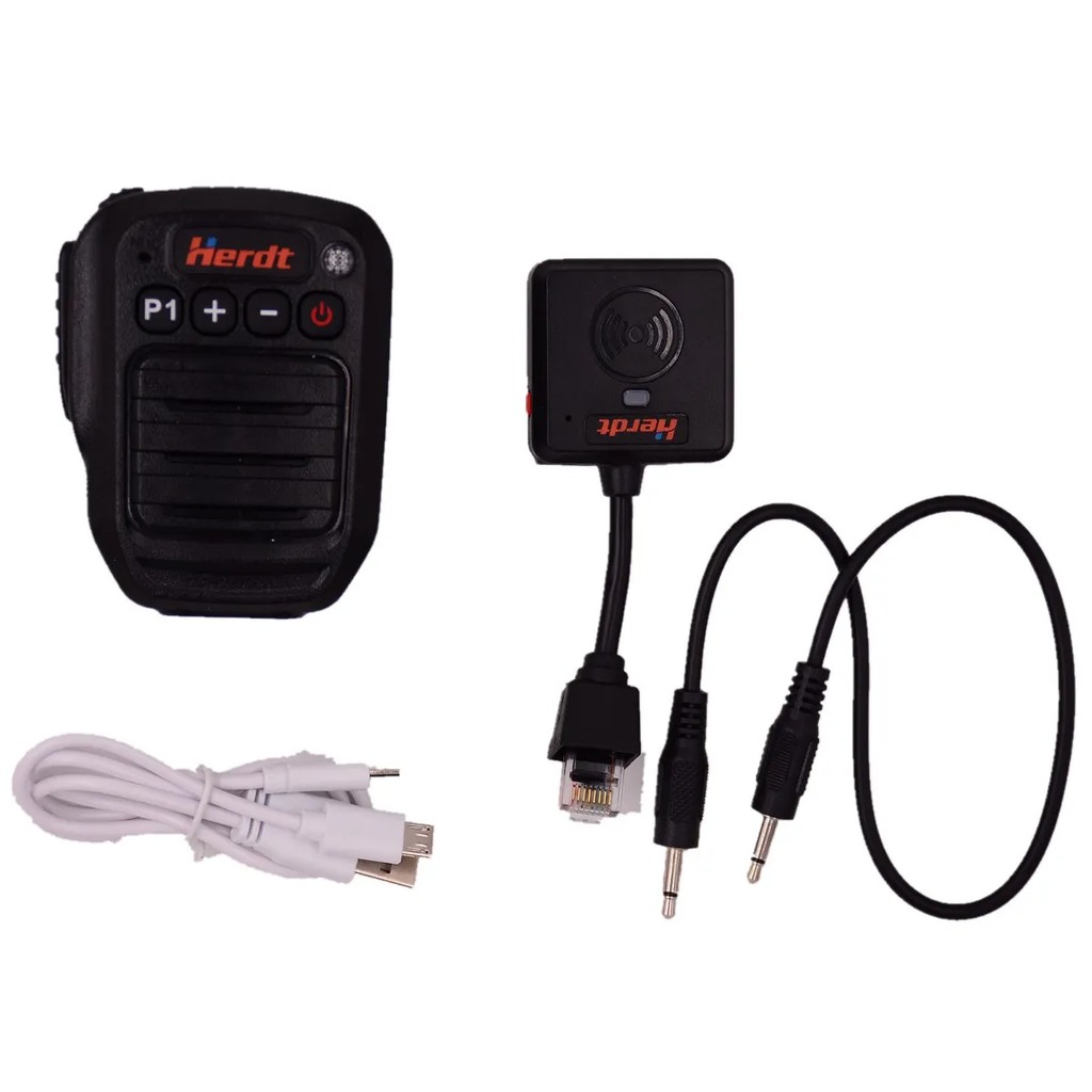 RJ45 8 Pin Microphone Bluetooth Speaker & Adapter PTT for Icom IC-2720 IC-2725E IC-208H Ham Radio