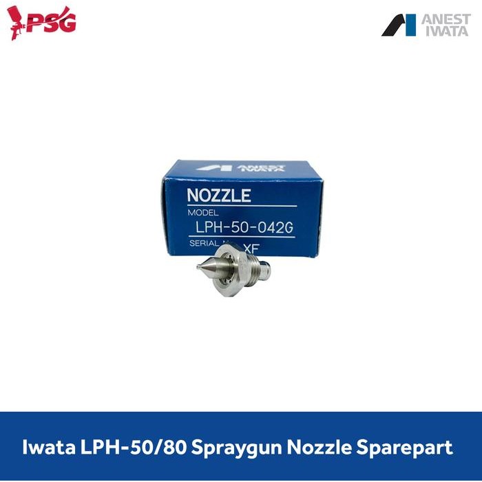 Paling Baik Iwata Lph-50/80 Spraygun Nozzle Sparepart