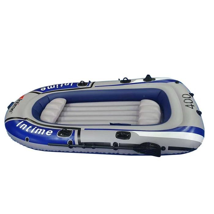 INTIME 400 Perahu Karet Mancing Inflatable Fishing Boat 4 Person