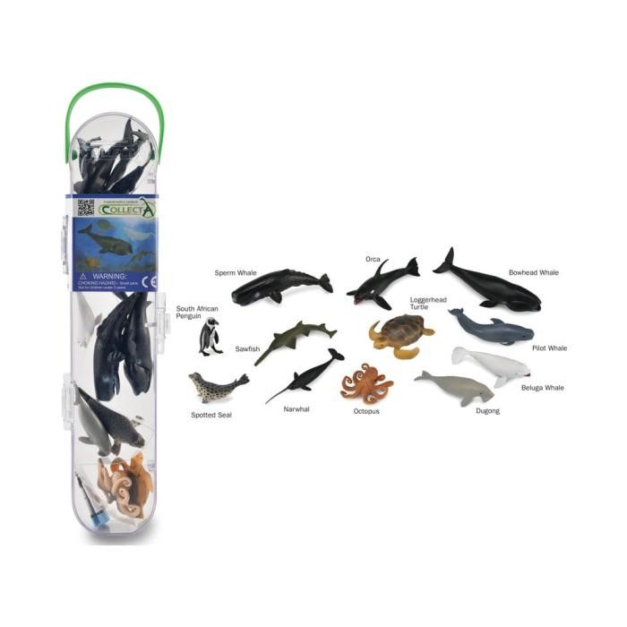 Collecta Set 12 Pcs Mainan Mini Sea Animal