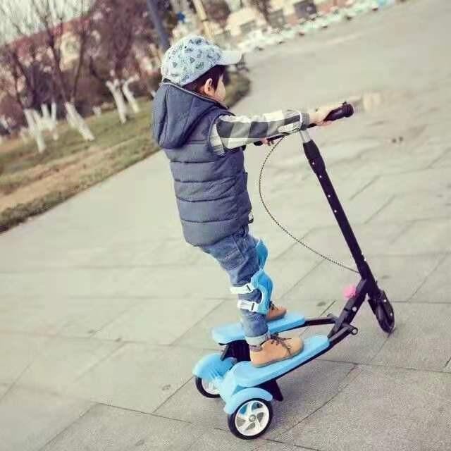 skuter genjot scooter otoped dual pedal