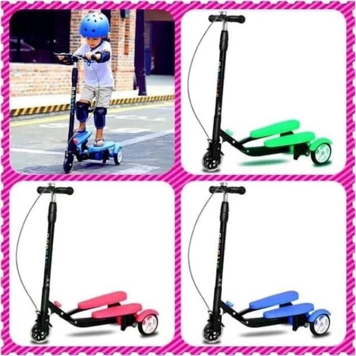 Harga Grosir Skuter Otoped Dual pedal injakan Besi / scooter otoped