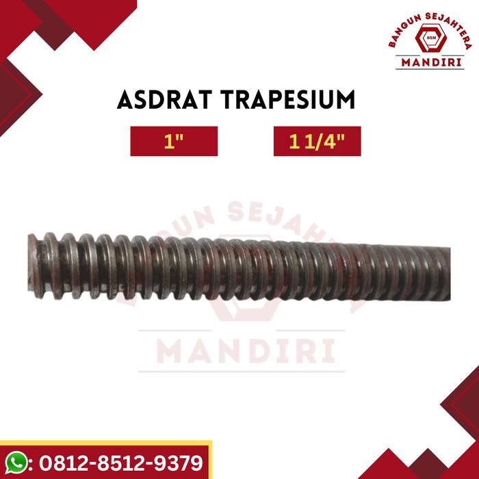 As drat Trapesium/ As Ulir Kotak *