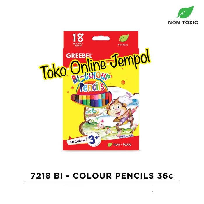 

Atk233Gb 7218 Bi Colour 18 Pensil Dapat 36 Warna Greebel Grebel Grab