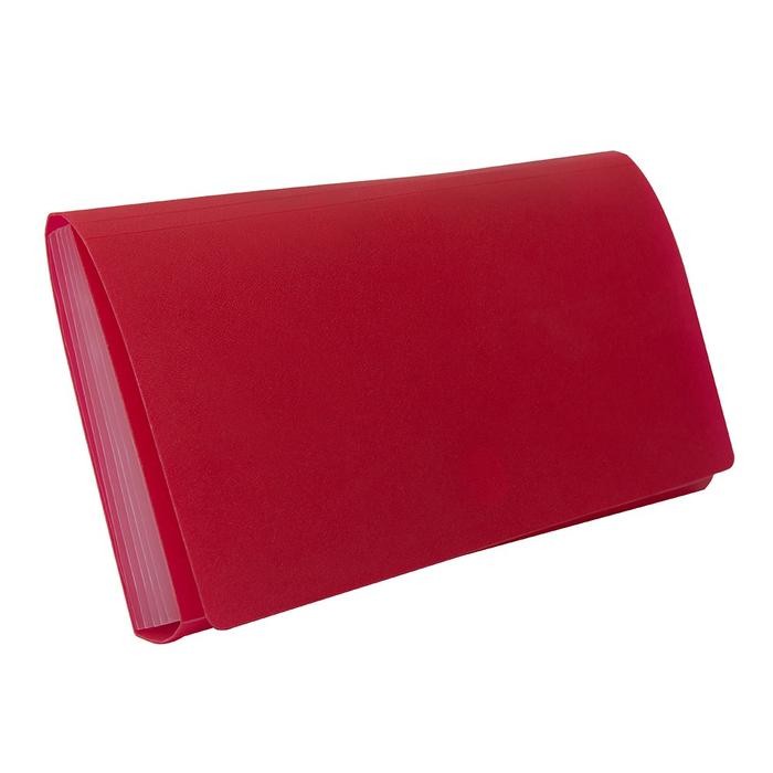 

Bantex Expanding File Cheque (6 Pockets) Red 8810 09