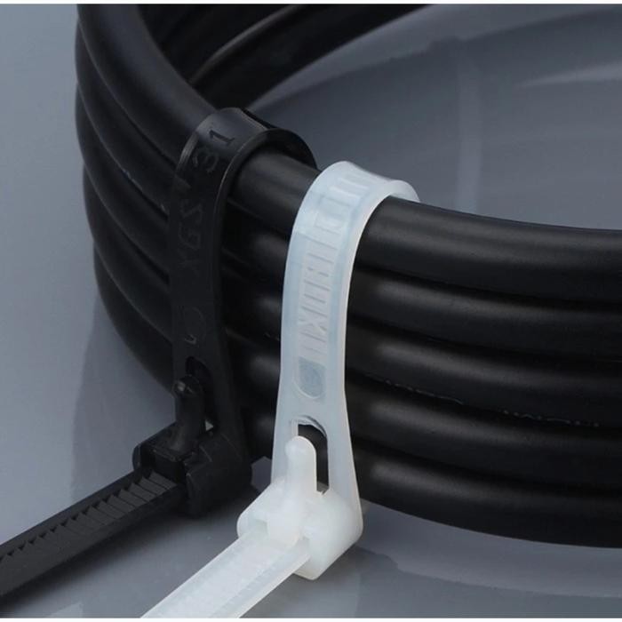 

kabel ties buka pasang releasable ties 25cm kabel ties releasable 25cm hitam