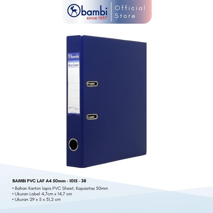 

Bambi Lever Arch File Ordner A4 All Color Medium Size 50 mm Original