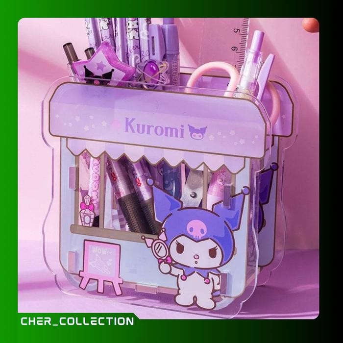 

Tempat Pulpen Stationery Kotak Penyimpanan Organizer Meja Tempat Pulpe