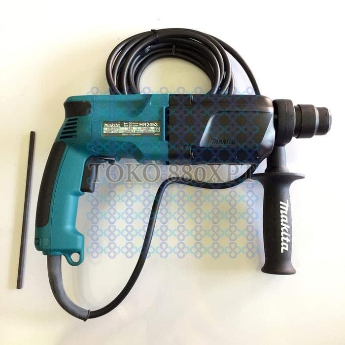 MESIN BOR BETON ROTARY HAMMER DRILL MAKITA HR 2453 - 3 FUNGSI TERMURAH