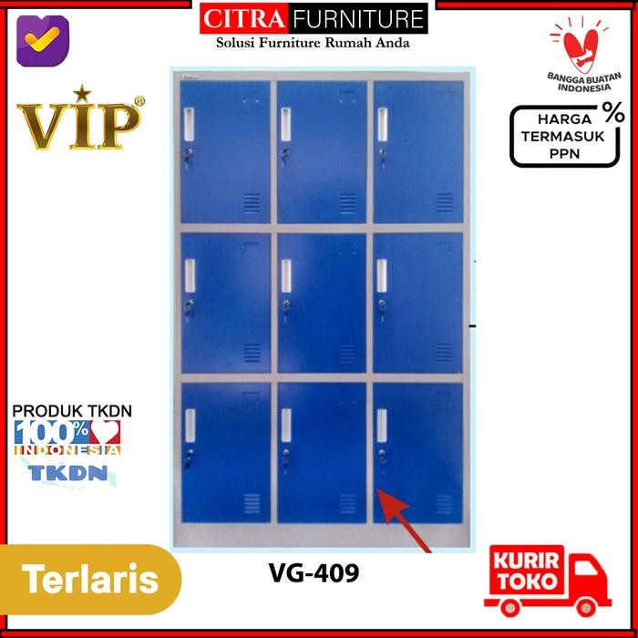 

VIP Gold Loker 9 Pintu Loker Karyawan VG-409