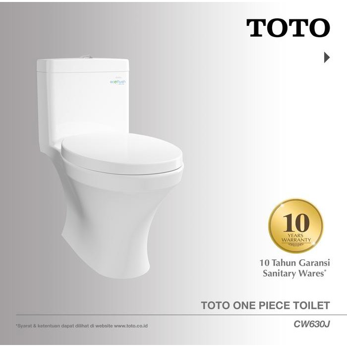 Toto Closet Cw630J Closet Duduk - Kloset - Kloset Duduk