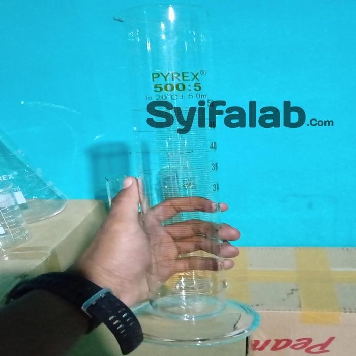 BISA GOSEND gelas ukur 500 ml pyrex asli