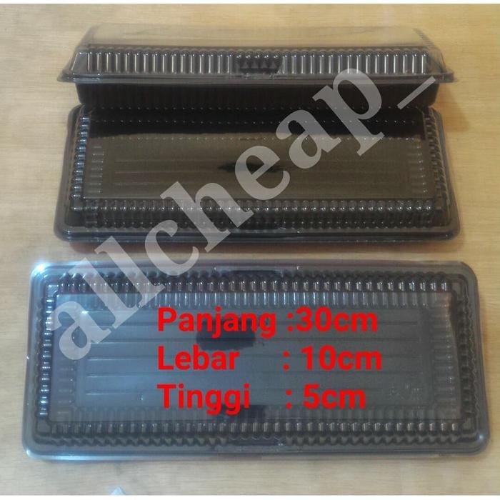 Mika Brownies LARGE COKLAT Kotak Kue Nasi Lunch Box Catering Bento