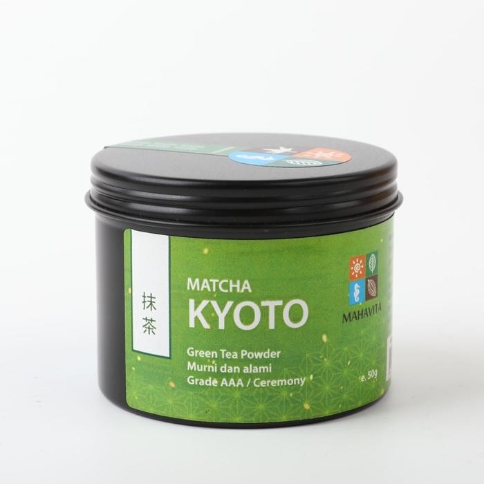 

Matcha Green Tea powder bubuk teh Jepang grade KYOTO ceremony Mahavita