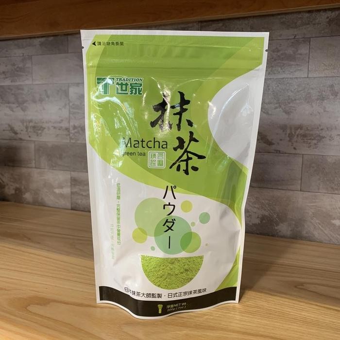 

Tradition family matcha green tea taiwan import teh hijau bubuk asli