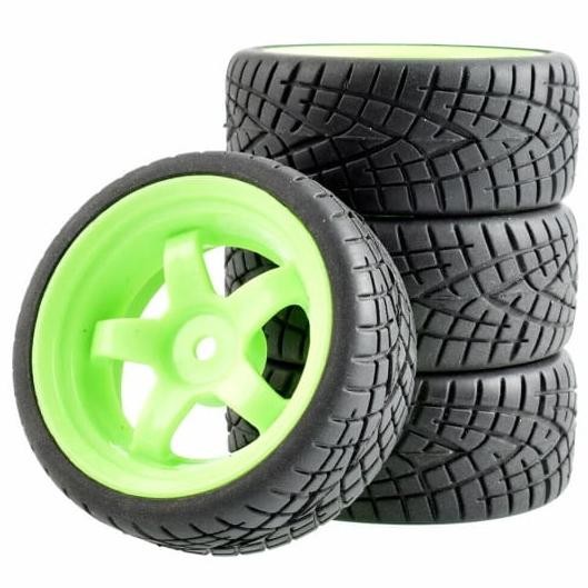 1pcs velg + ban onroad touring RC 1/10 TM HSP kyoso wltoys zd lrp mst