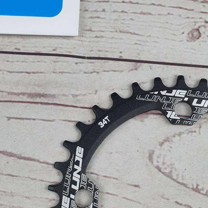 Bike Lunje Gigi Chainring Sepeda Aluminium 34T 104Bcd - Bcd104