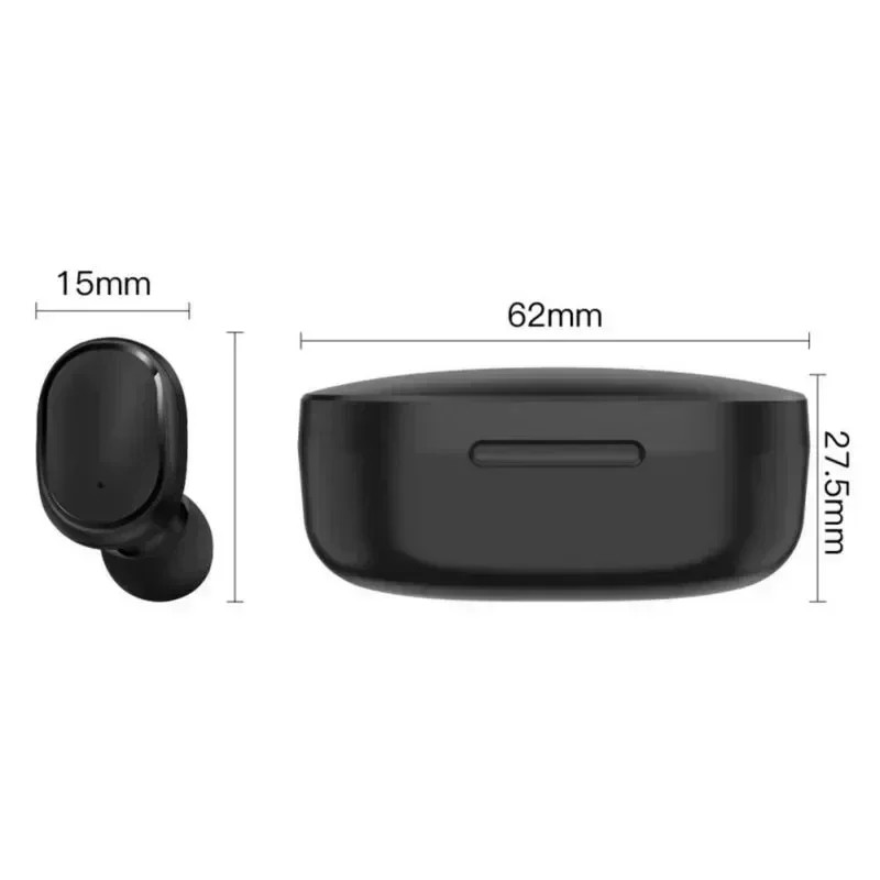 E6S TWS Bluetooth Earphones Wireless Bluetooth Headset Noise Cancelling Headsets With Microphone