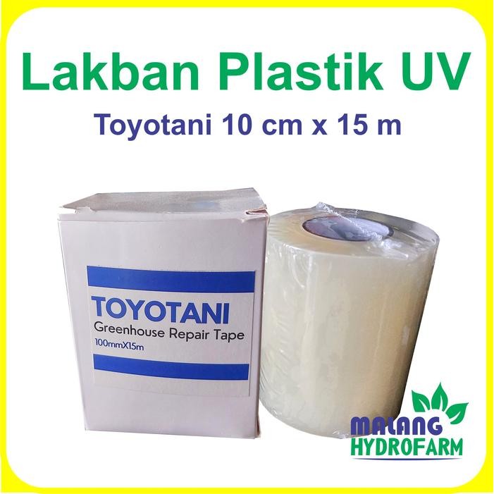 Tn Lakban Plastik Uv Toyotani 10 Cm X 15 M Selotip Bening Menambal Sobekan Atap Greenhouse Tanaman