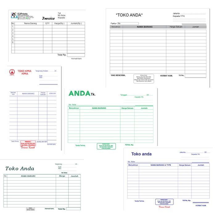 

Terlaris- Cetak Nota Bon Full Warna 1Ply