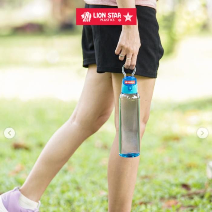 Botol Minum Lion Star Yoshi 600Ml Na-20 Yoshi Botol 600Ml Botol Minum Slim Seperti Kaca Bottles