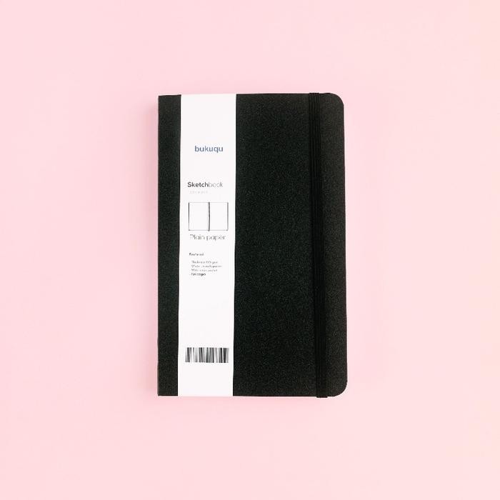 

Terlaris- Bukuqu Sketchbook A5 150 Gsm Portrait - Hardcover - Notebook Gambar/ Lukis/ Cat Air Tebal