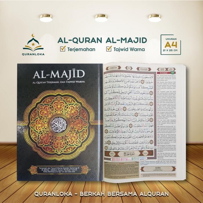 

Promo Alquran Al Quran Al Majid Besar A4 Tajwid Warna Dan Terjemahan Tbk