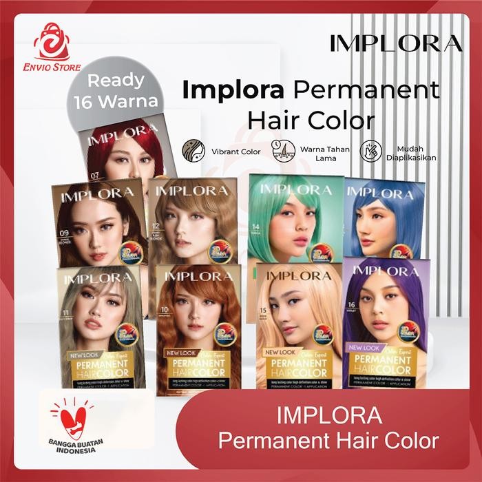 ENVIO - Implora Permanent Hair Color (Semir Rambut)