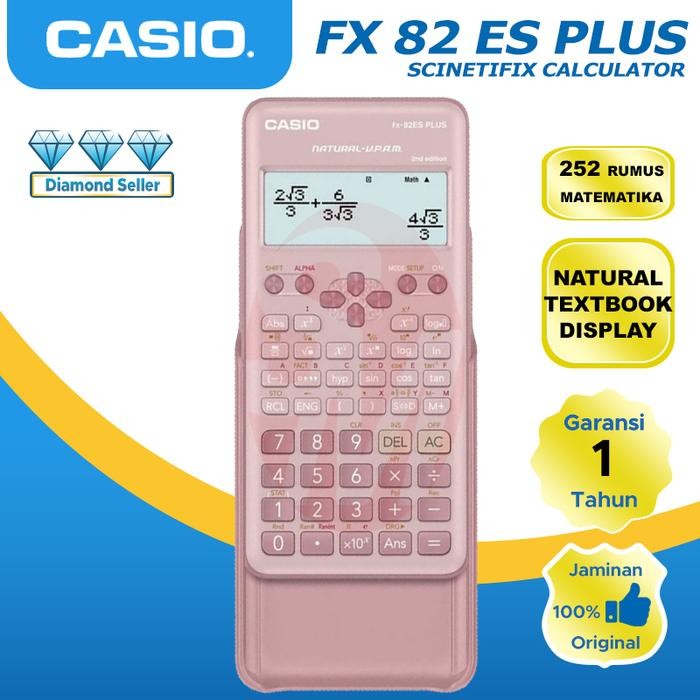 

KALKULATOR CASIO FX 82ESPLUS SCIENTIFIK CALCULATOR Bla
