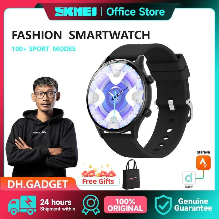 

SKMEI X DHGadgetSKMEI smartwatch jam tangan pintar heart rate traer jam tangan wanita pria