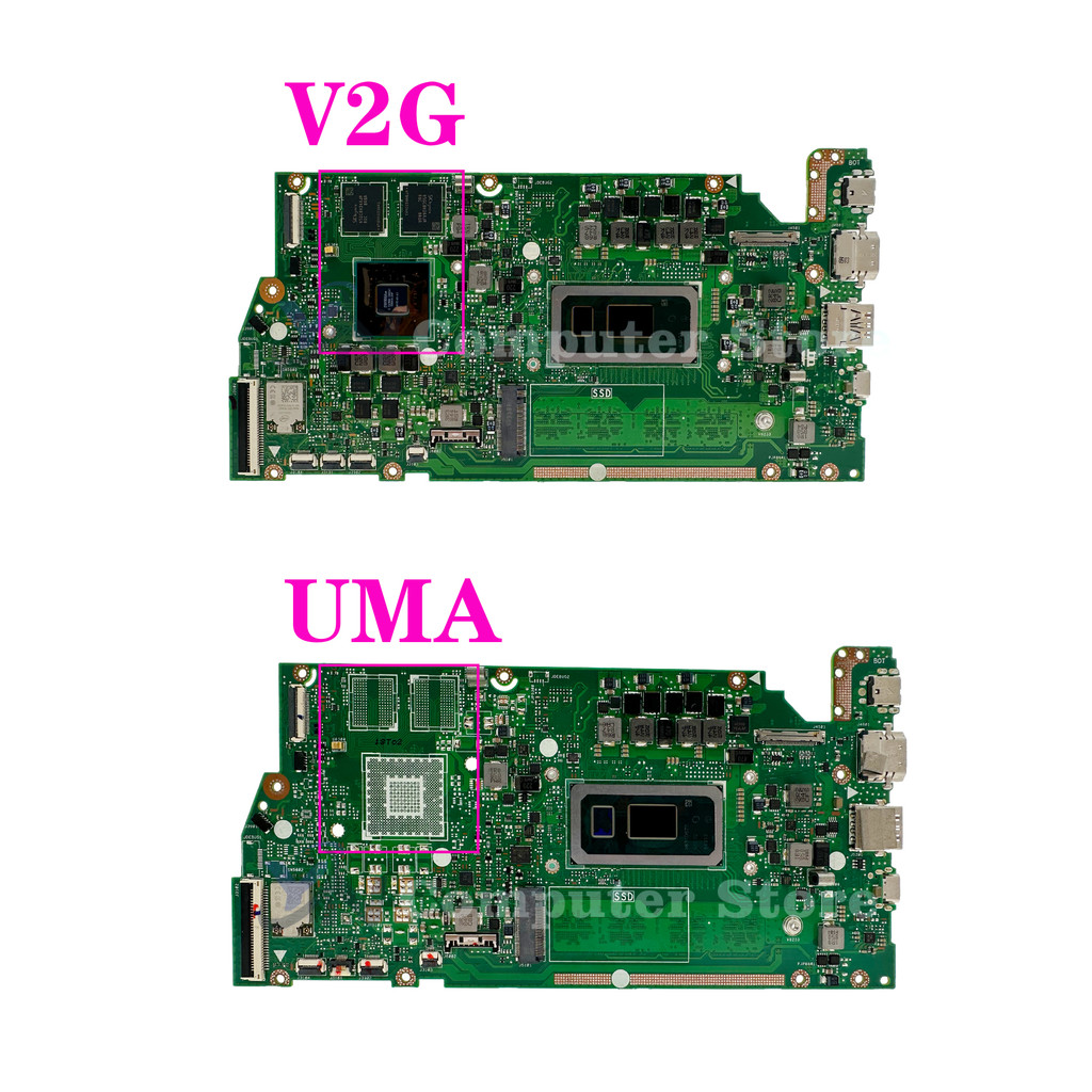 X330FA Mainboard For ASUS X330F X330FL X330FN I330F V330F S330F K330F Laptop Motherboard i3 i5 i7