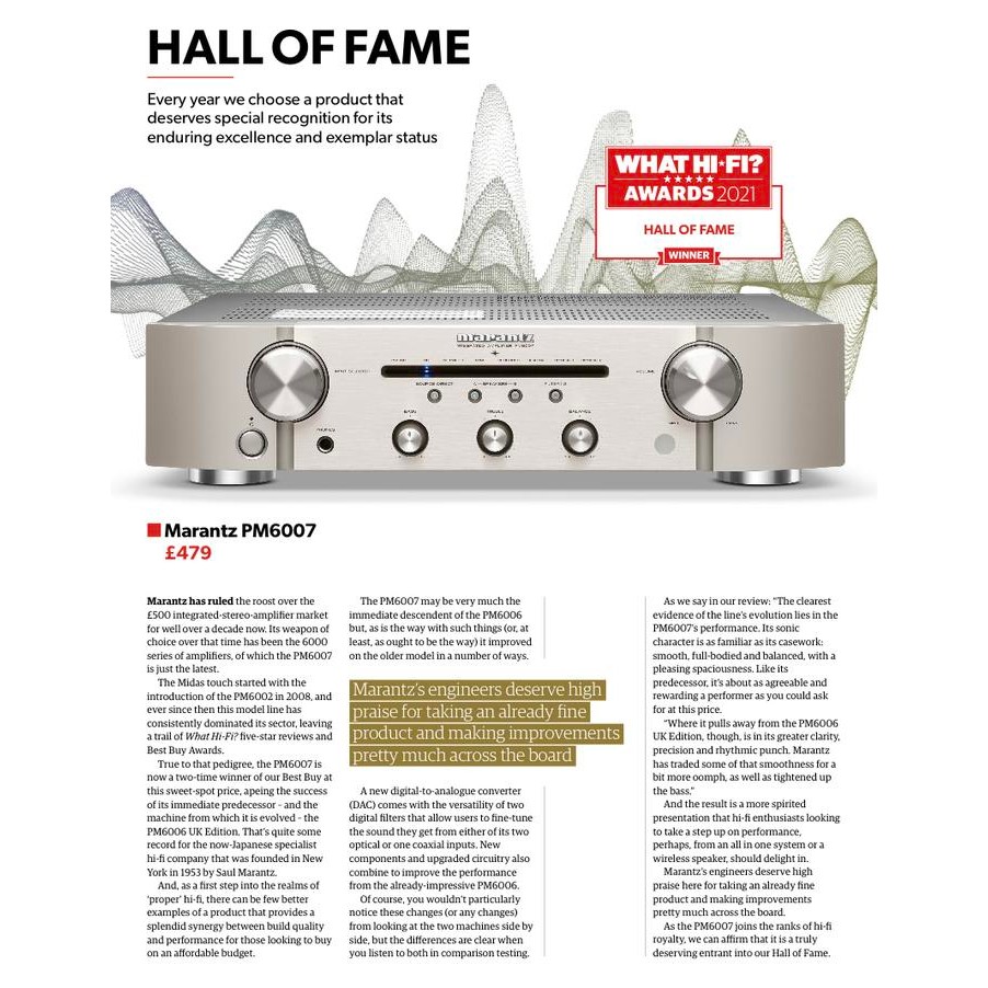 Marantz Pm6007 Pm 6007 Stereo Integrated Amplifier Pasti Ori