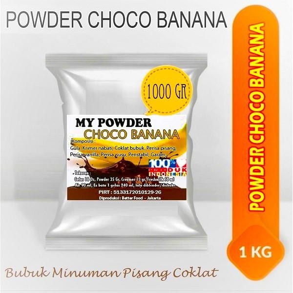 

Coklat Banana - Powder Choco Banana - 1Kg -Powder Rasa Coklat Pisang
