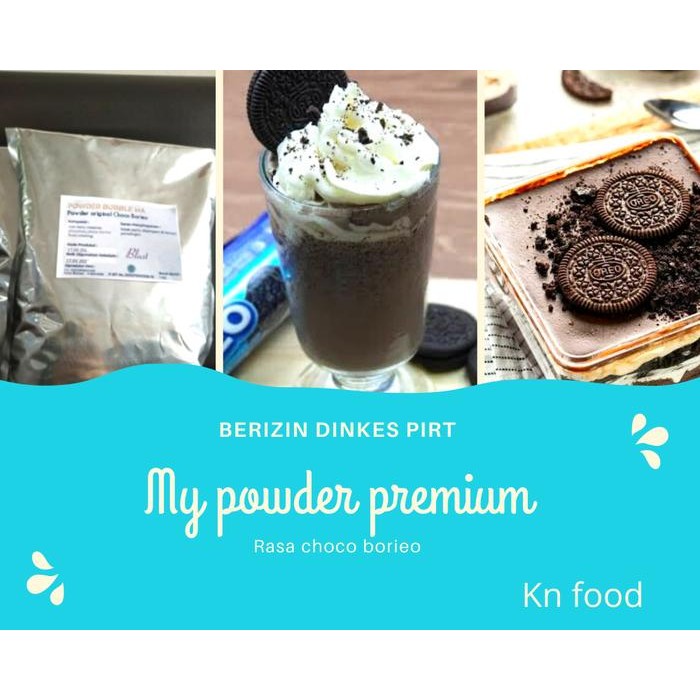 

Coklat Minuman Bubuk Rasa Choco Borieco Premium Merek My Powder 1Kg
