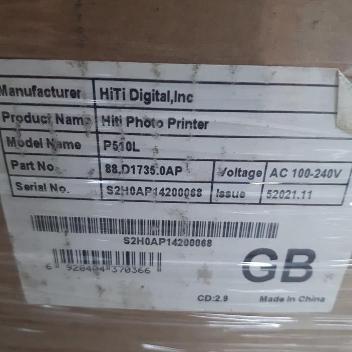 Photo Printer Hiti P 510 L Pasti Ori