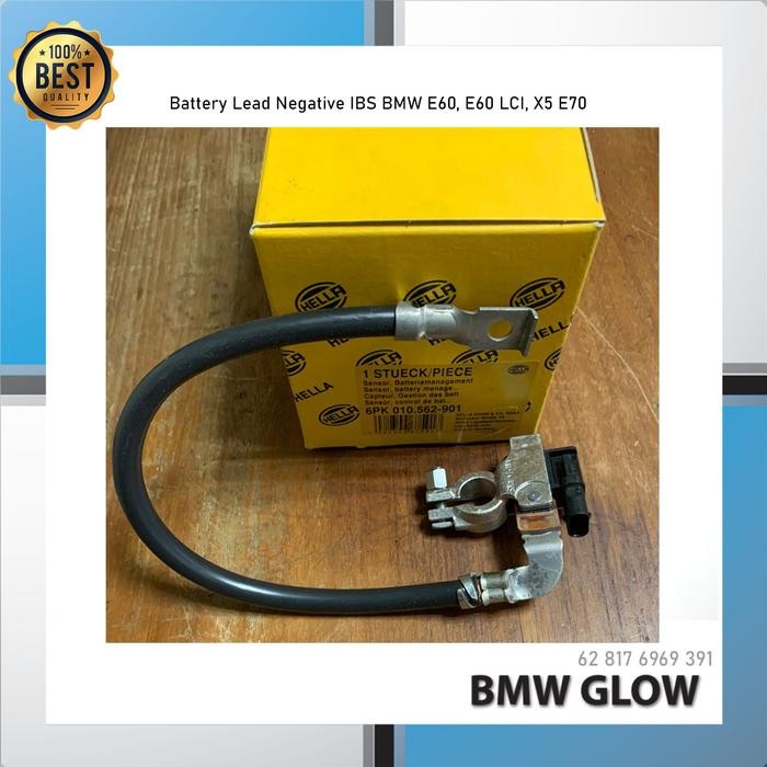Cuci Gudang Battery Lead Negative Ibs Bmw E60, E60 Lci, X5 E70 12427603567 Hella
