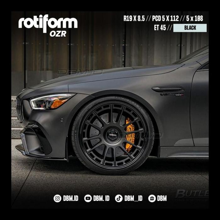 Velg Rotiform Ozr R19 19X8.5 5X114.3 5X112 5X108 Jaguar Mg Omoda