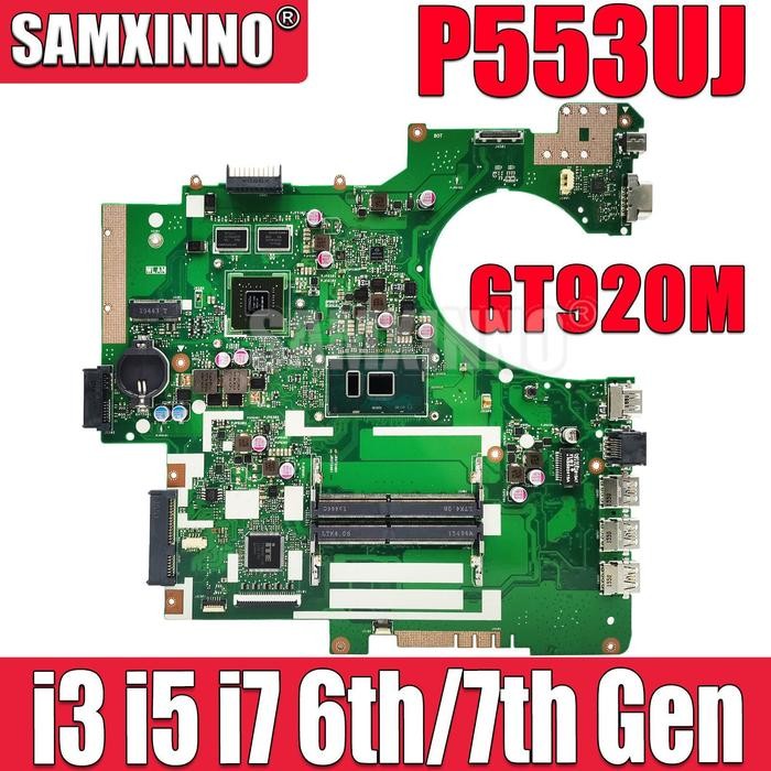 SAMXINNO P553UJ Mainboard For ASUS P553UA P2540UJ P2540UA P2530UJ P2540U PX553U PE553U Laptop Mother