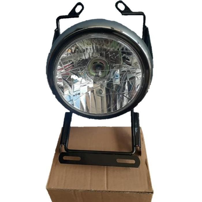 Lampu Pesek Verza Cb150r New Megapro Set Lampu Depan Merk HLTR Variasi