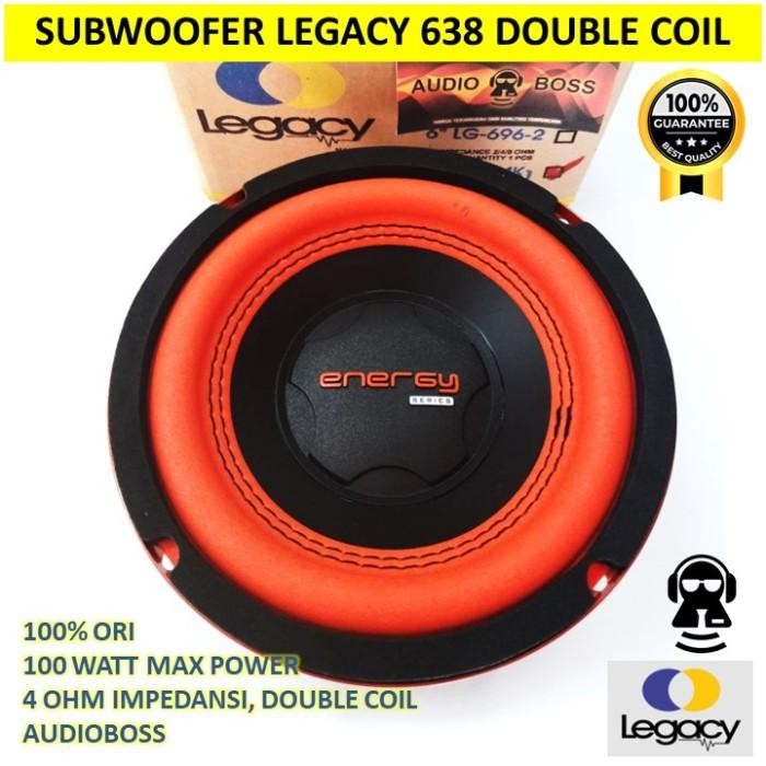 [Expret] Speaker Subwoofer 6 Inch 6in 6" Legacy 6 638 LG 638-2 150 Watt
