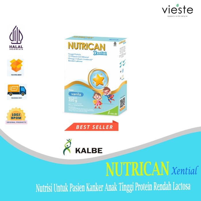 

(Expert) NUTRICAN Xential Rasa Vanila Nutrisi Susu Untuk Pasien Kanker Anak