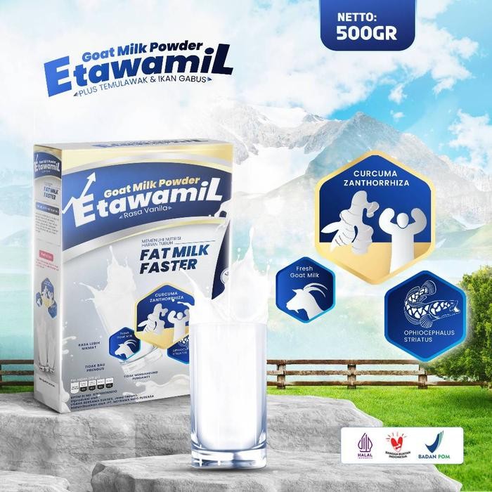 

(Expert) [ AV - ETAWAMIL ] WEIGHT GAIN - Susu Gemuk Penambah Berat Badan & Nafsu Makan Halal BPOM