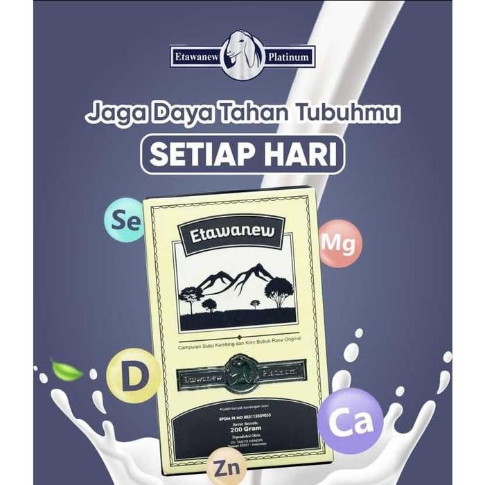 

(Expert) ETAWANEW PLATINUM - Susu Kambing Bubuk Jaga Kesehatan Tulang Dan Sendi
