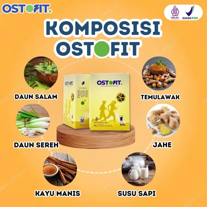

(Expert) OSTOFIT Susu Sapi Premium Atasi Nyeri Sendi Rematik Asam Urat Kolesterol Osteoporosis