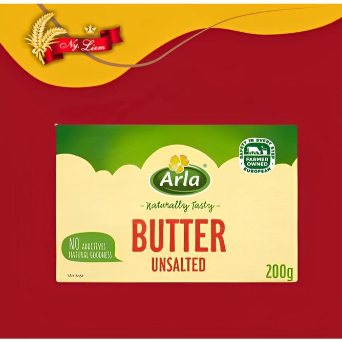 

(Expert) ARLA Unsalted Butter 200 gr (T ONLY)