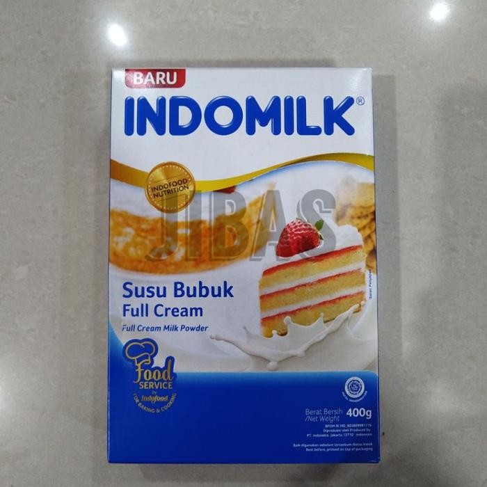 

(Expert) Susu Bubuk Full Cream Indomilk 400gr