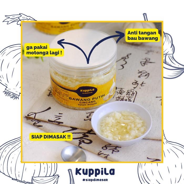 

(Expert) Bawang Putih Cincang dalam Minyak JAR (200g) FREE Sachet - Kuppila