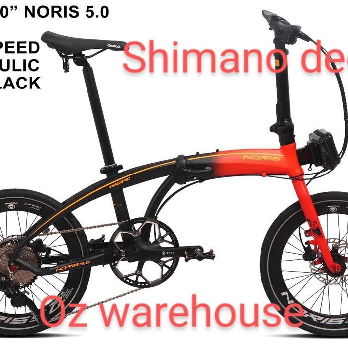 sepeda lipat pacific noris 5.0 shimano deore